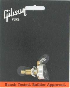 Потенциометр Gibson, 300K Linear, long shaft. ― Guitar-Supply.ru