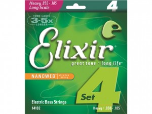 Elixir Nanoweb Electric 4str Bass, Long Scale 50-105  ― Guitar-Supply.ru