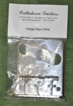 Tele Bridge Assembly for Am Std w/ 3 Steel Saddles