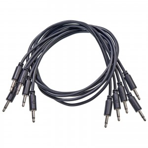 BMM patch cables, black, 25cm. ― Guitar-Supply.ru