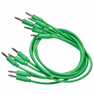 BMM patch cables, green, 9cm. ― Guitar-Supply.ru