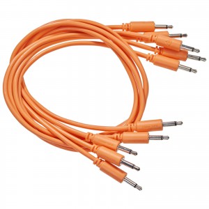 BMM patch cables, orange, 9cm. ― Guitar-Supply.ru