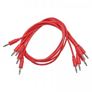BMM patch cables, red, 9cm. ― Guitar-Supply.ru