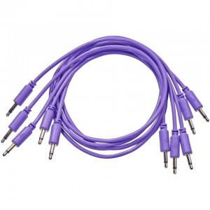 BMM patch cables, violet, 50cm. ― Guitar-Supply.ru