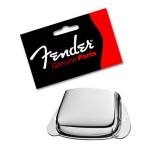 Fender Precision Bass Bridge Cover, chrome.