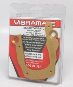 Vibramate V5, укороченный, золото.  ― Guitar-Supply.ru
