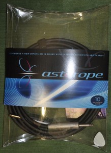 Asterope black nickel S-S jacks, 10' ― Guitar-Supply.ru