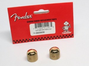 Ручки потенциометров Fender, золото. ― Guitar-Supply.ru