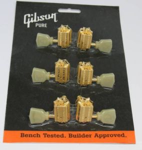 Колки Gibson Deluxe Vintage Tuners, золото. ― Guitar-Supply.ru