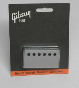 Крышка звукоснимателя Gibson, бридж, хром. 2 1/16" spacing ― Guitar-Supply.ru