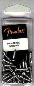 Fender Pickguard screws, chrome. ― Guitar-Supply.ru