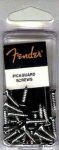 Fender Pickguard screws, chrome.