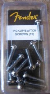 Fender Pickup/Switch Screws, chrome. ― Guitar-Supply.ru