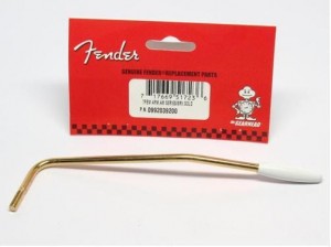 Рычаг тремоло Fender Standard, с резьбой, золото.  ― Guitar-Supply.ru