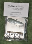 Vintage Tele bridge for Bigsby use, brass saddles.